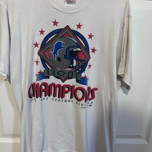 Vintage Detroit Lions 1991 NFC Championship